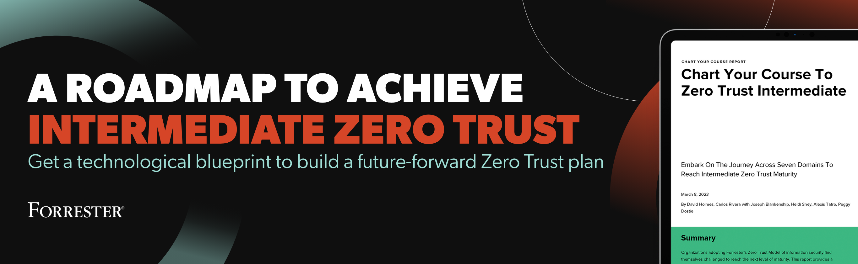 Forrester Zero Trust Intermediate Roadmap Report